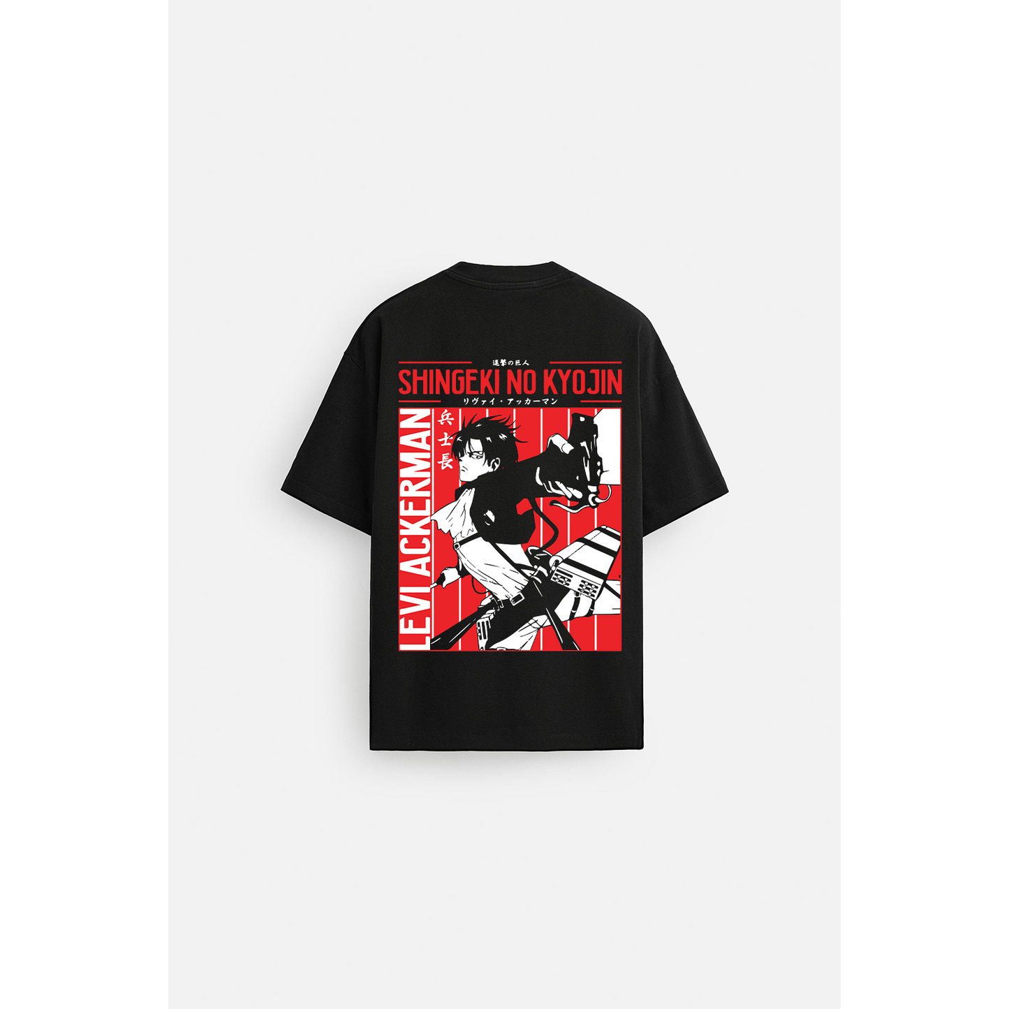 LEVI ACKERMAN OVER SIZED T SHIRT