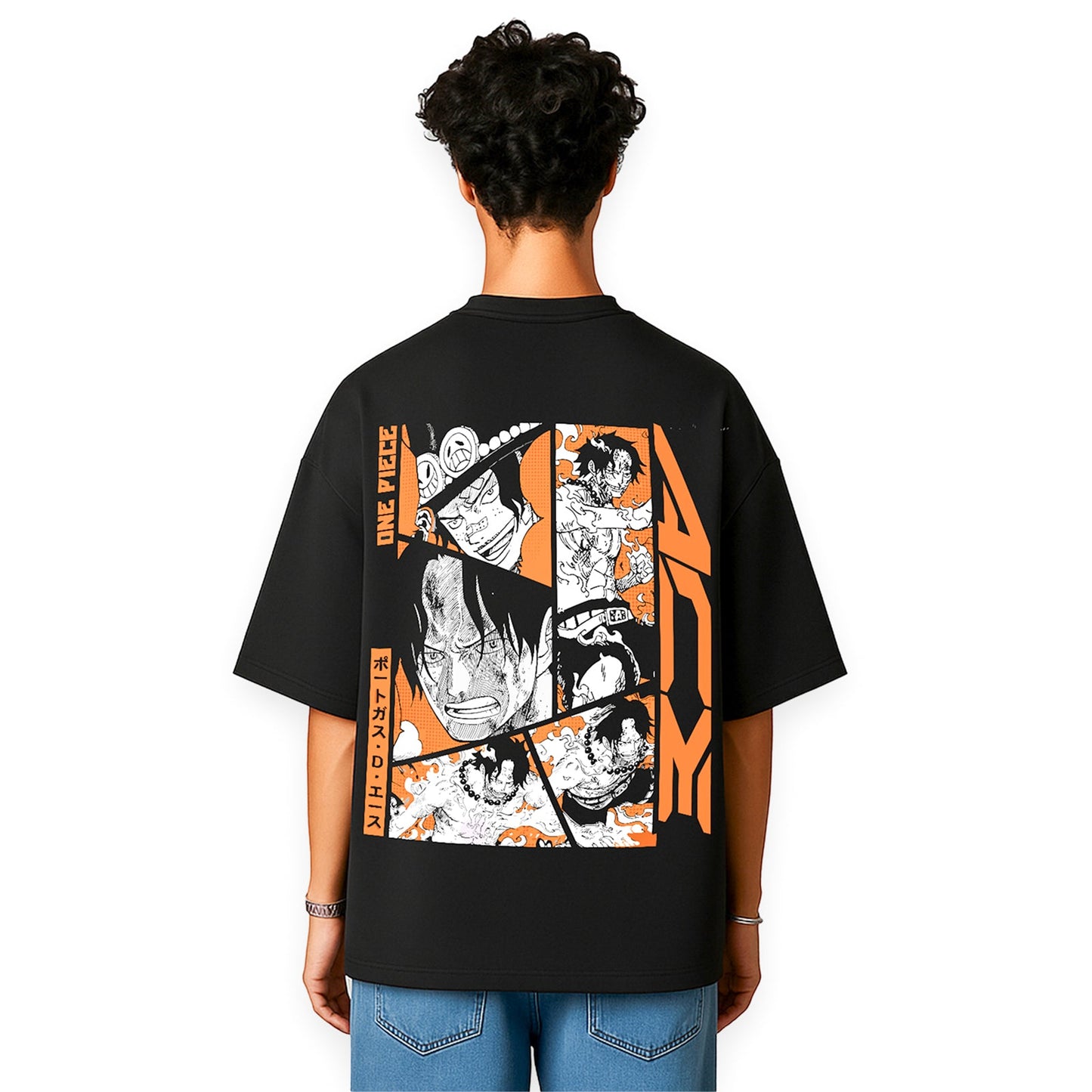 ACE COMIC ART OVERSIEZED T SHIRT