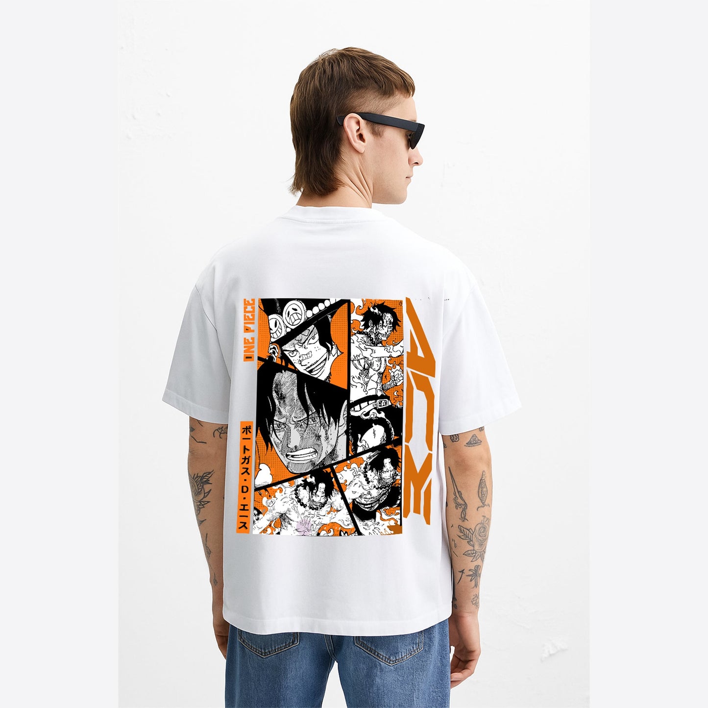 ACE COMIC ART OVERSIEZED T SHIRT