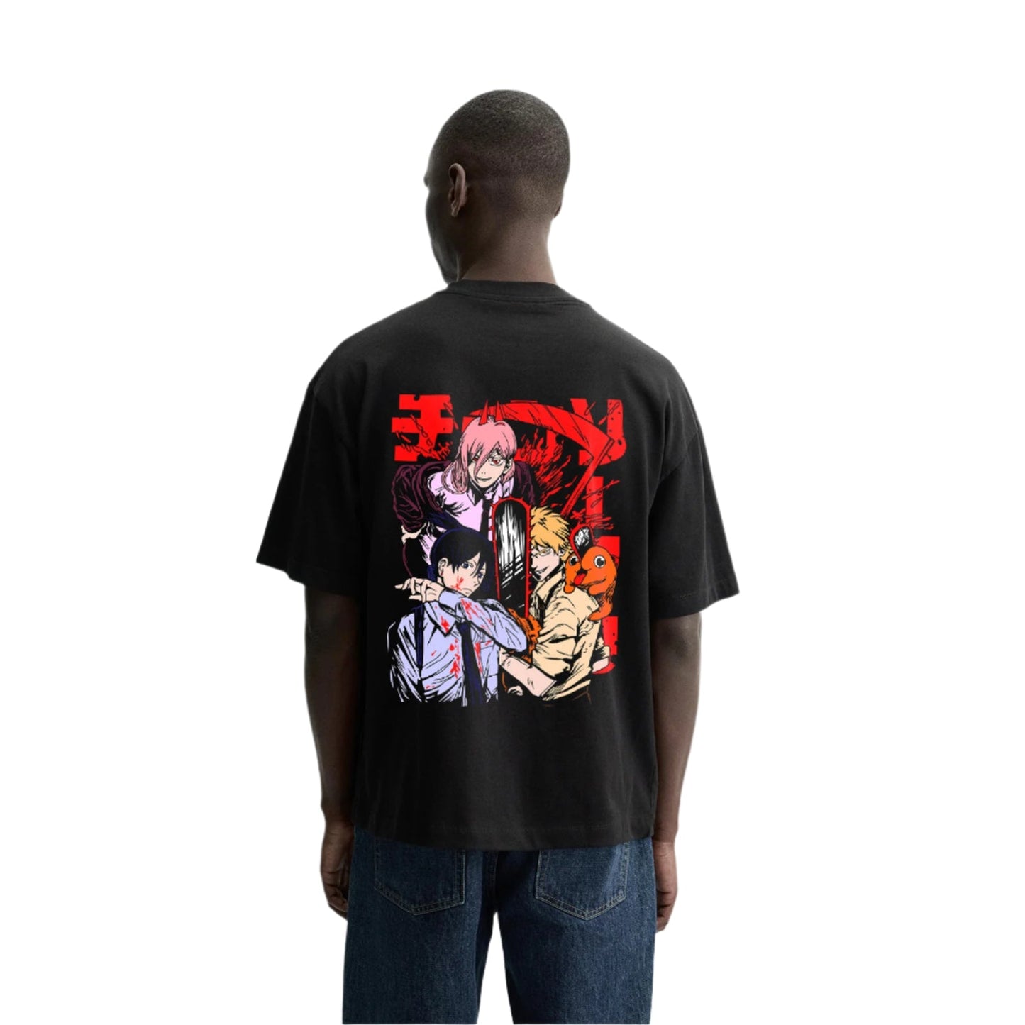 CHAINSAW TRIO OVERSIZED T SHIRT