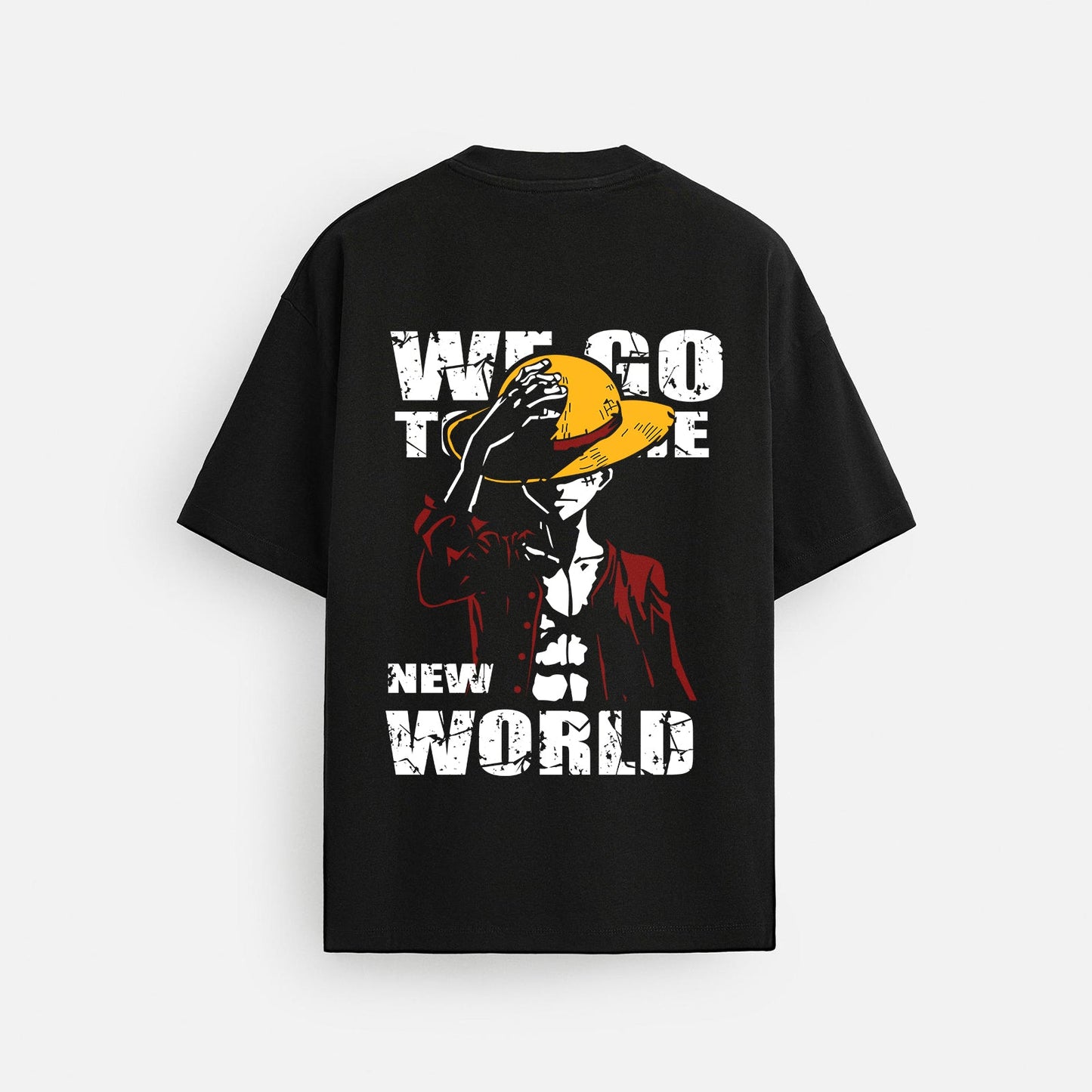 STRAW HAT LUFFY OVERSIZED T SHIRT