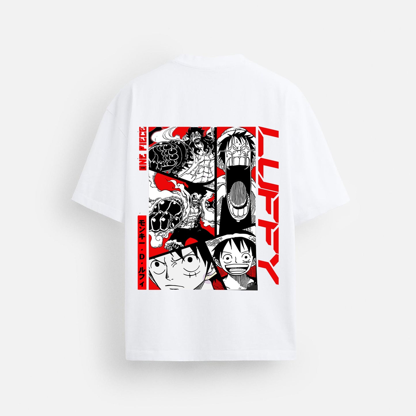 LUFFY COMIC ART OVERSIEZED T SHIRT