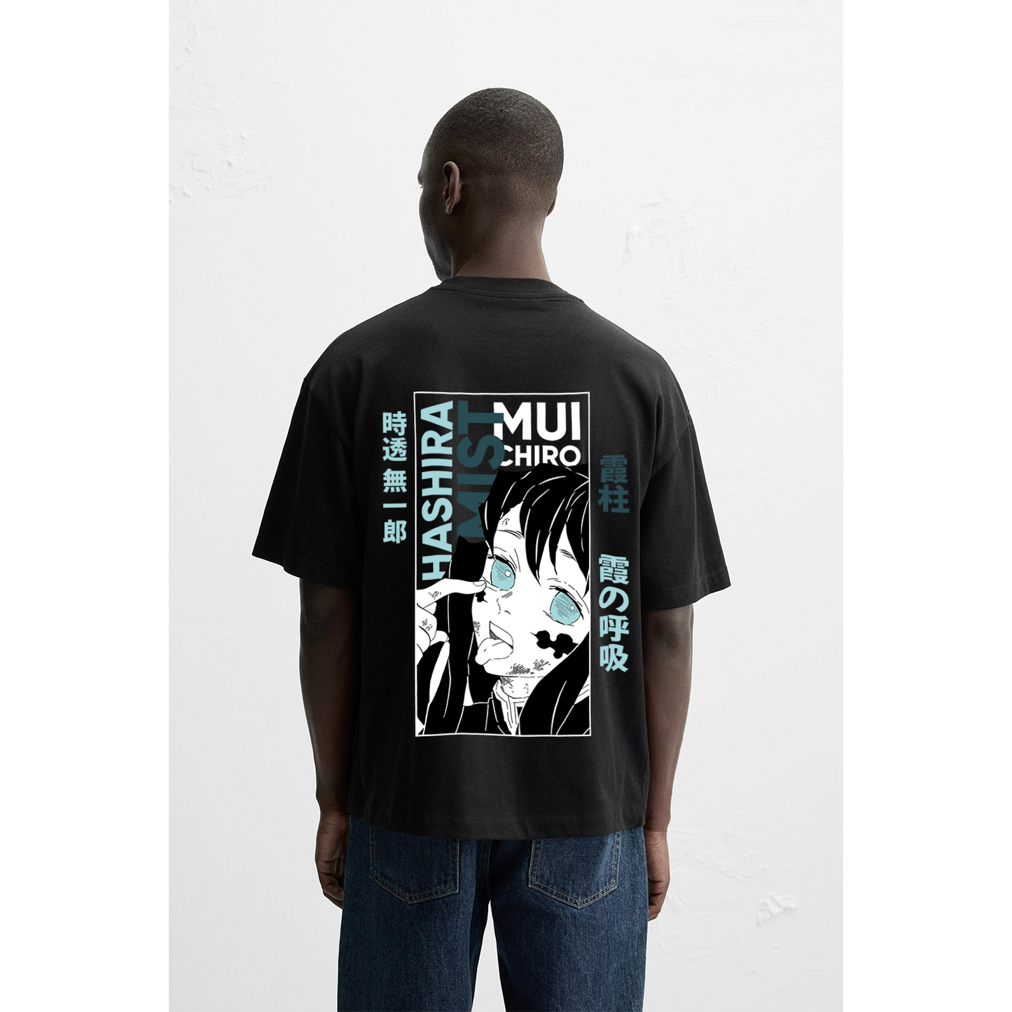 MUICHIRO TOKITO DEMON SLAYER OVER SIZED T SHIRT