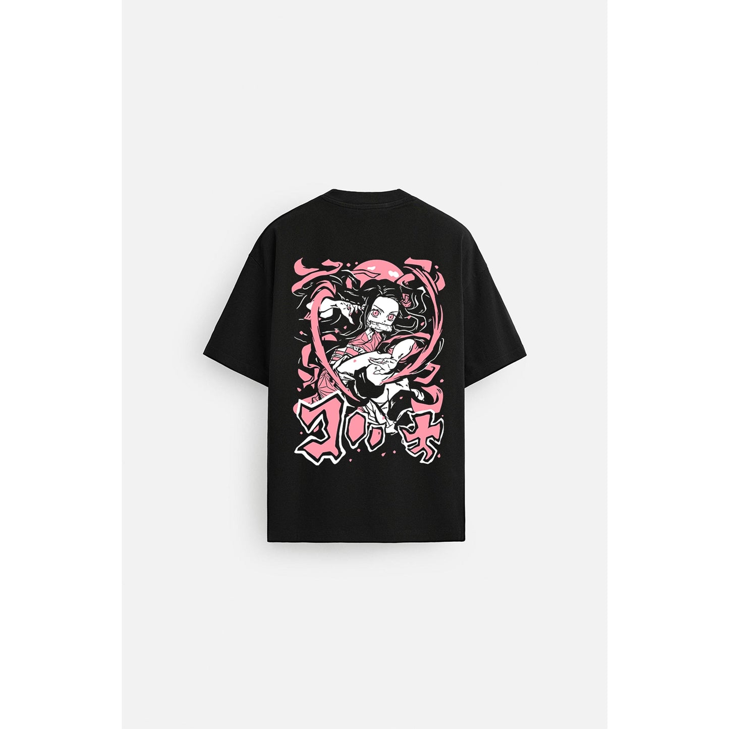 NAZUKO CHARM DEMON SLAYER OVERSIZED T SHIRT