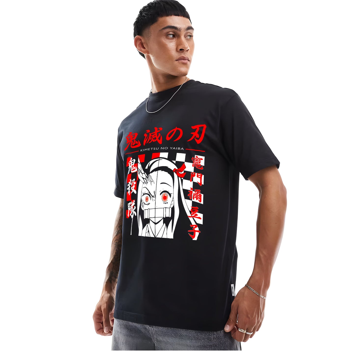NEZUKO X DEMON FORM DEMON SLAYER OVER SIZED T SHIRT