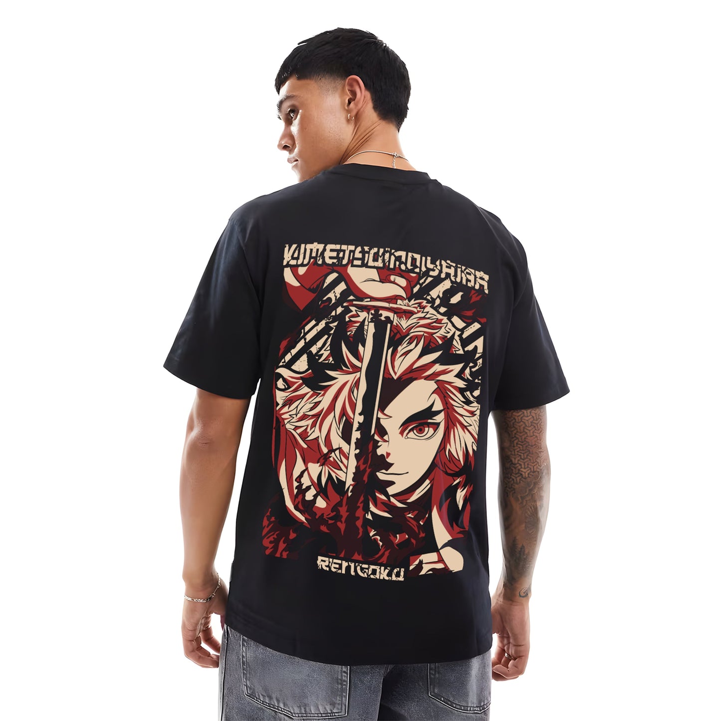 RENGOKU DEMON SLAYER OVERSIZED T SHIRT