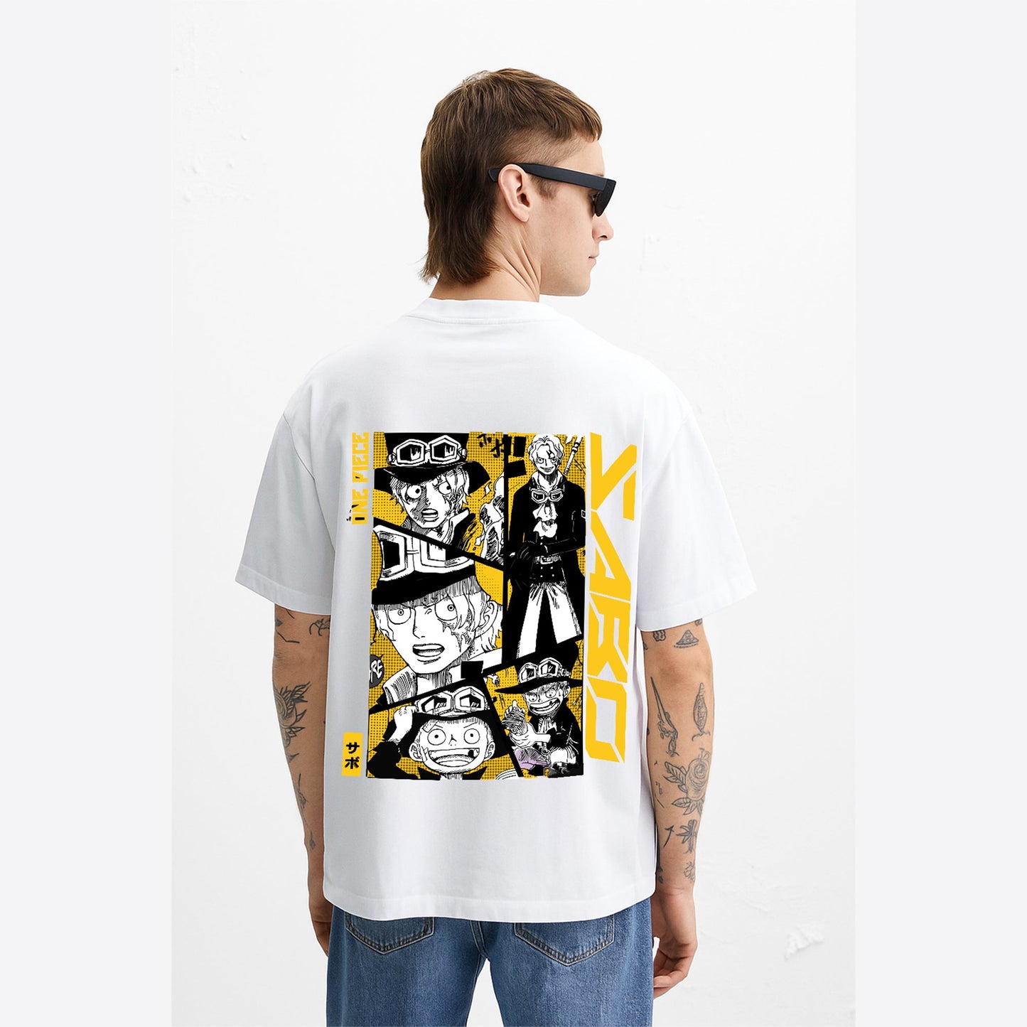 SABO COMIC ART OVERSIEZED T SHIRT