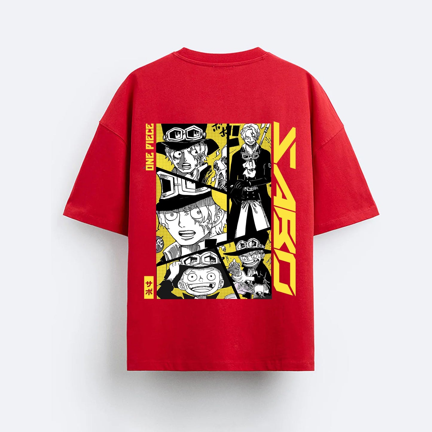 SABO COMIC ART OVERSIEZED T SHIRT