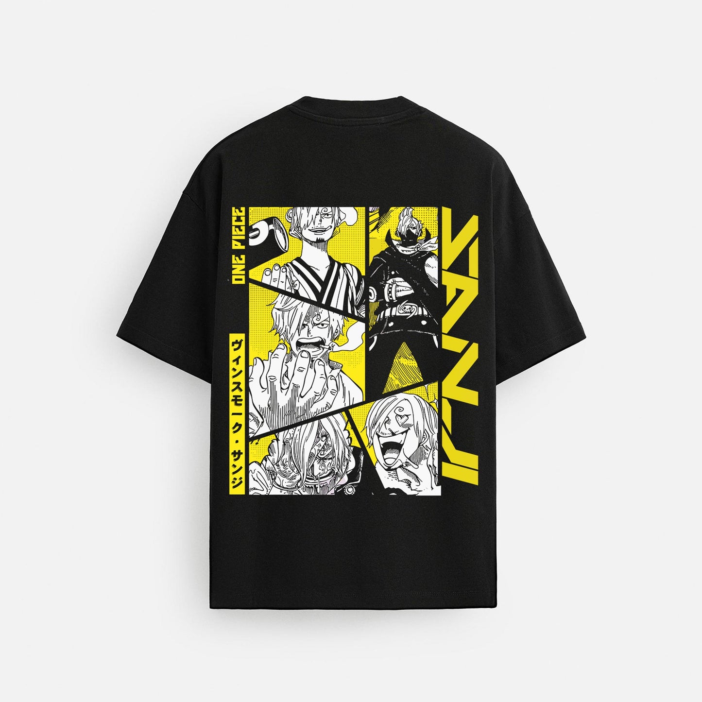 SANJI COMIC ART OVERSIEZED T SHIRT