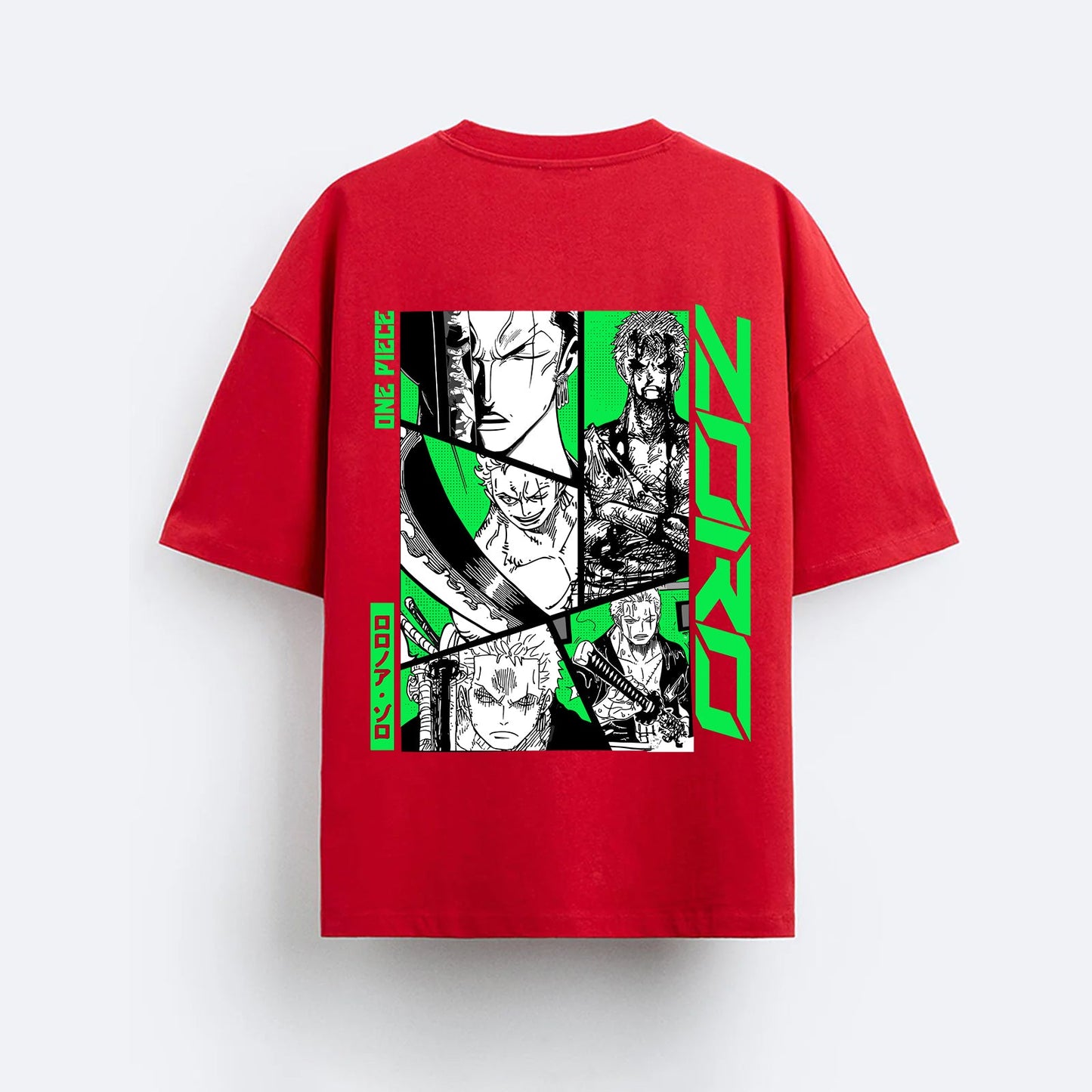 ZORO COMIC ART OVERSIEZED T SHIRT