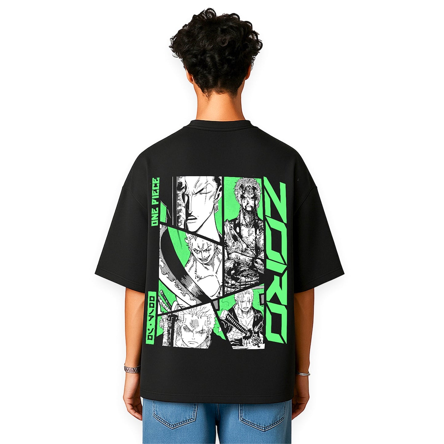 ZORO COMIC ART OVERSIEZED T SHIRT