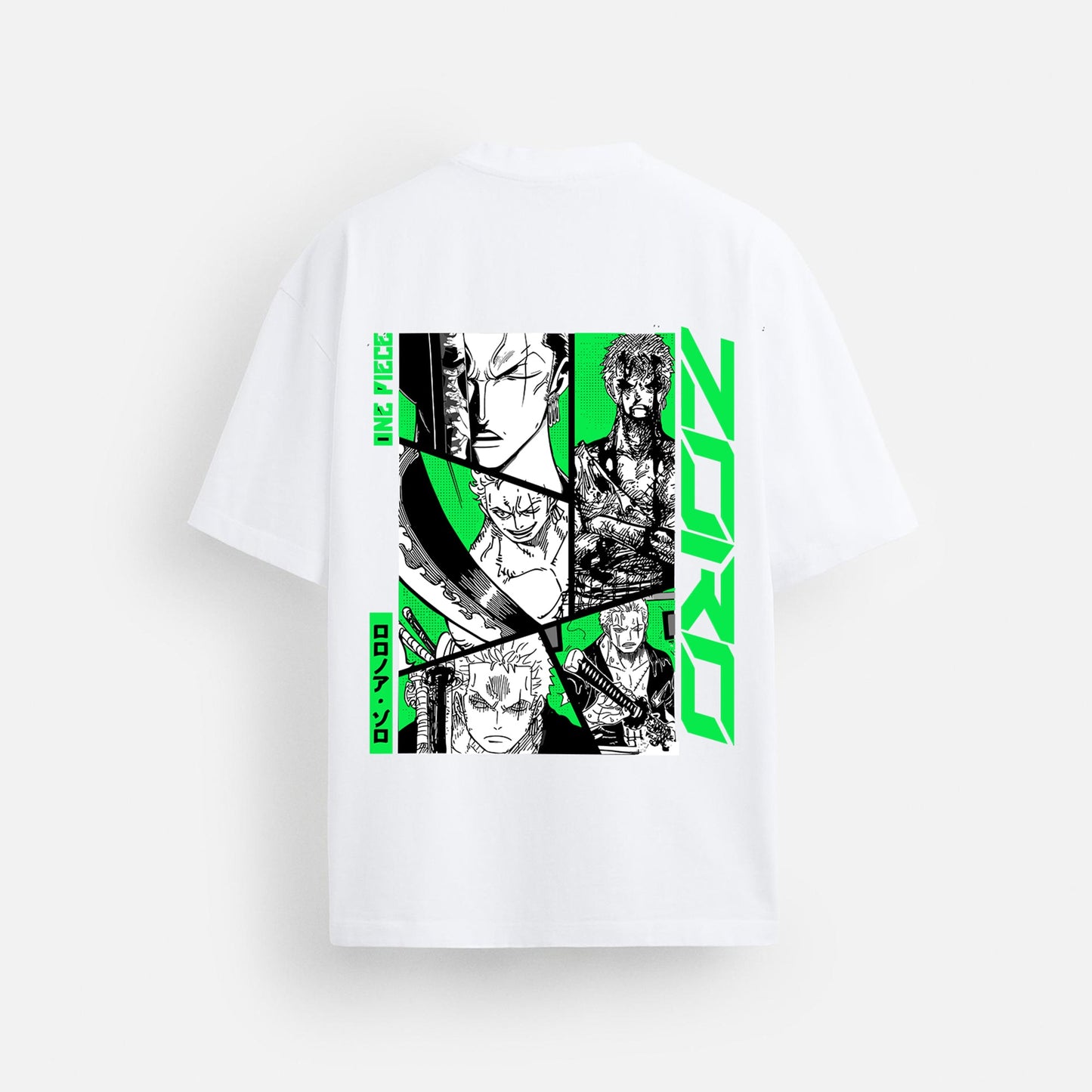 ZORO COMIC ART OVERSIEZED T SHIRT