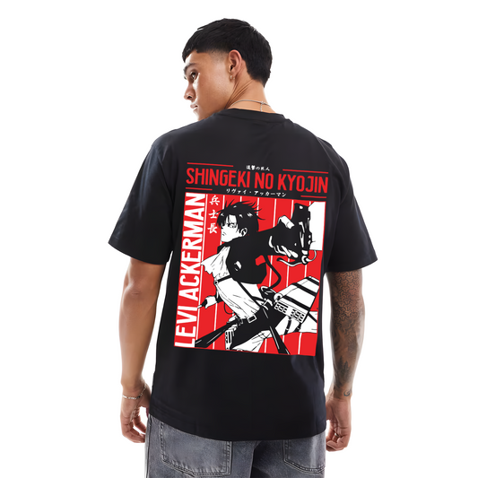 LEVI ACKERMAN OVER SIZED T SHIRT
