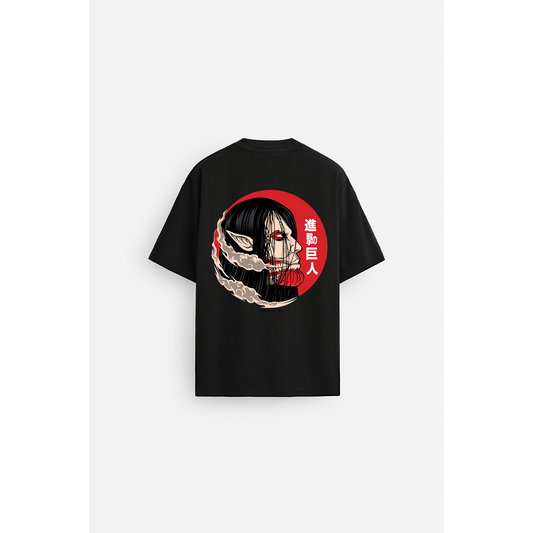 EREN TITAN OVER SIZED T SHIRT