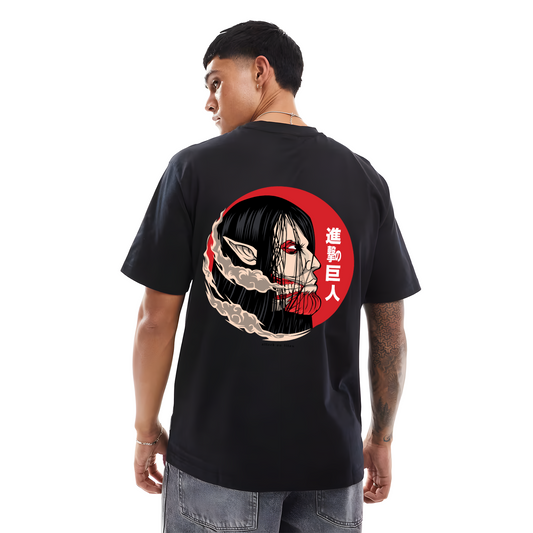 EREN TITAN OVER SIZED T SHIRT