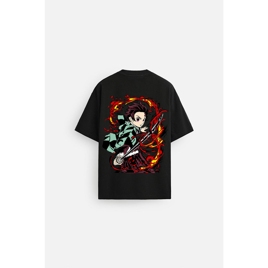 TANJIRO DEMON SLAYER OVERSIZED T SHIRT