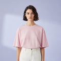 Soft Pink Oversized Tee – Everyday Luxury Comfort