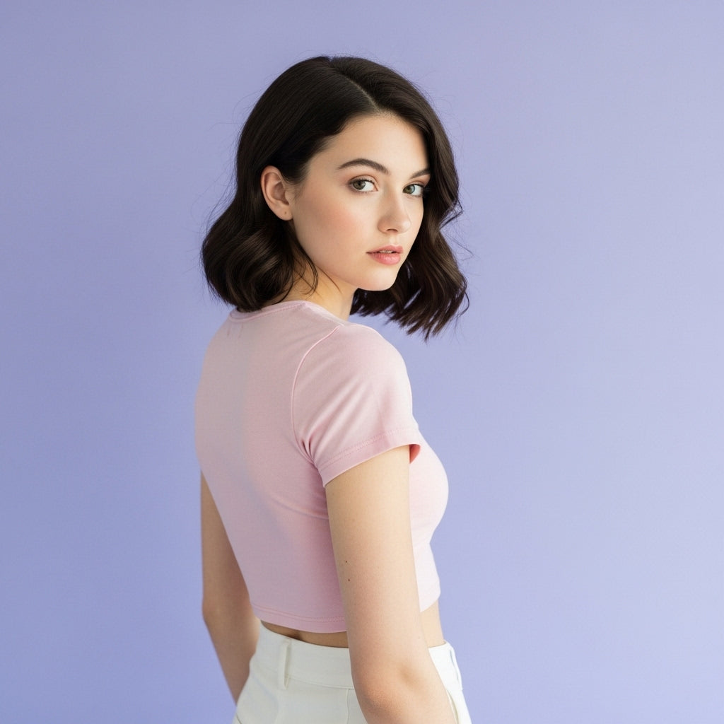 Light Pink Baby Tee