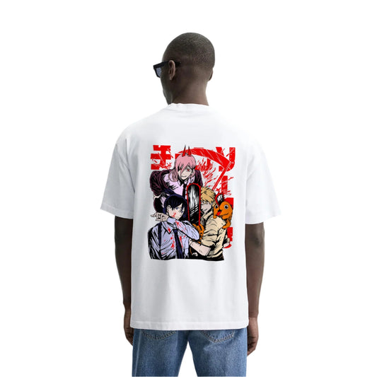 CHAINSAW TRIO OVERSIZED T SHIRT