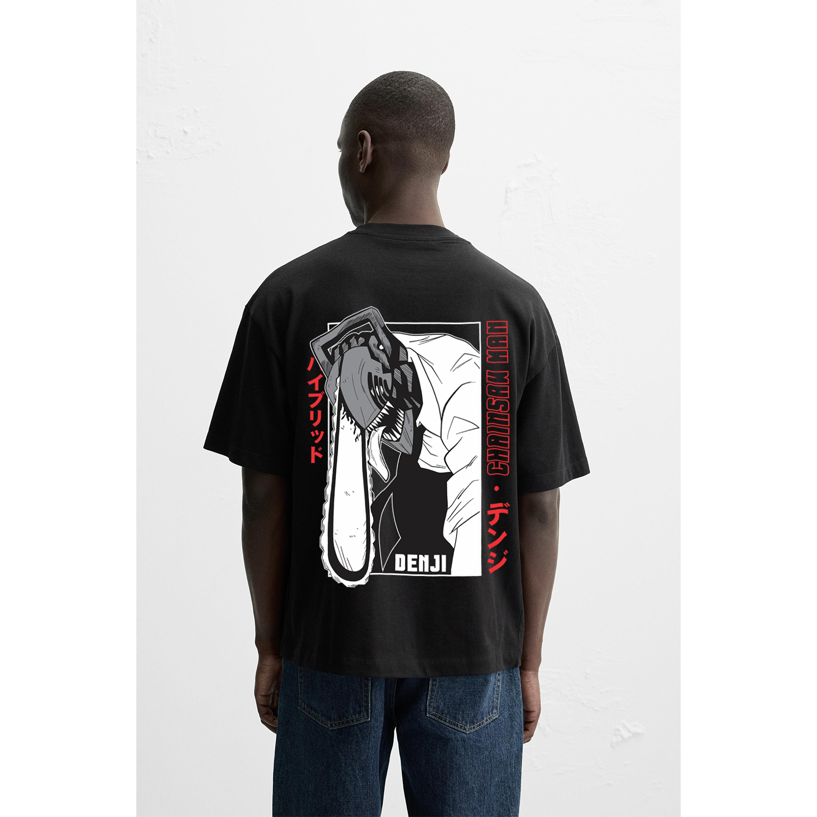 DENJI CHAINSAW MAN OVERSIZED T SHIRT
