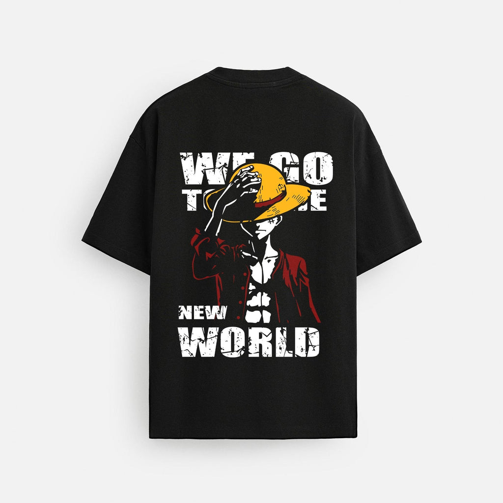STRAW HAT LUFFY OVERSIZED T SHIRT
