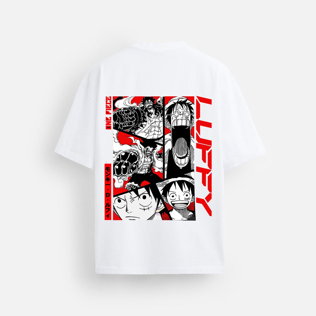 LUFFY COMIC ART OVERSIEZED T SHIRT