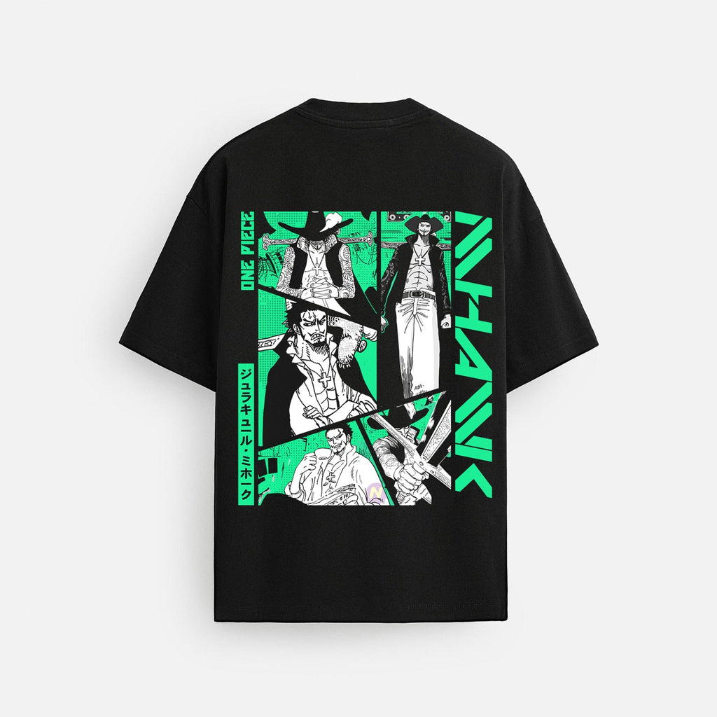 MIHAWK COMIC ART OVERSIEZED T SHIRT