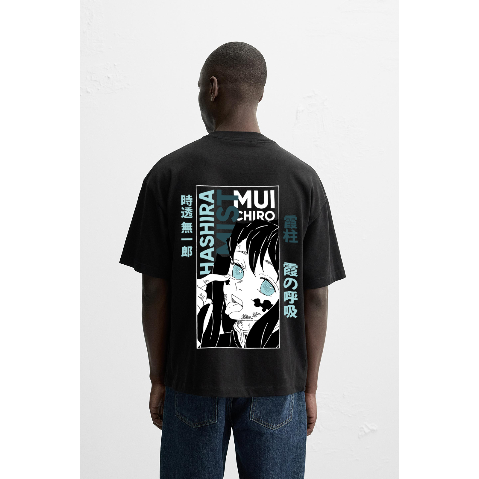 MUICHIRO TOKITO DEMON SLAYER OVER SIZED T SHIRT