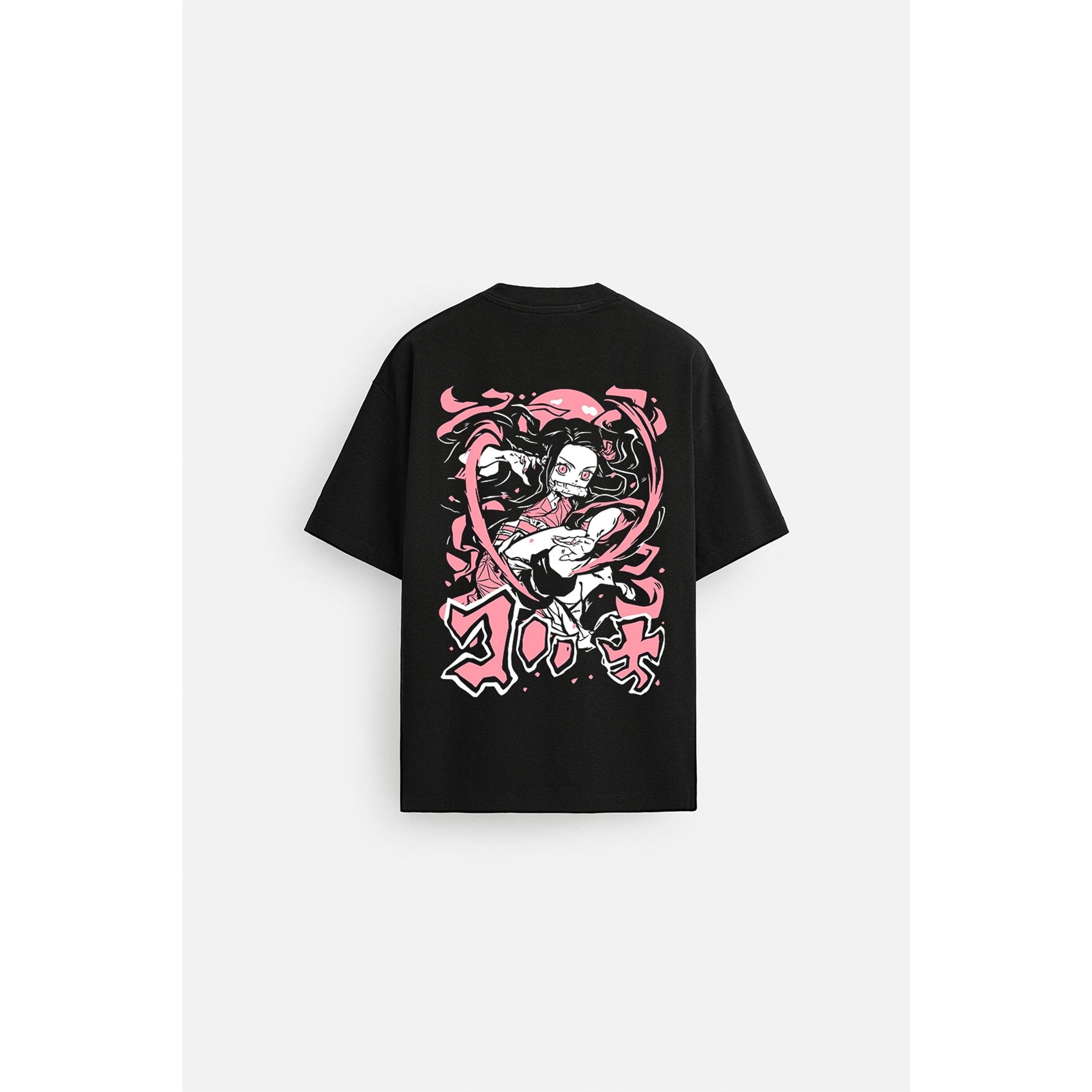 NAZUKO CHARM DEMON SLAYER OVERSIZED T SHIRT