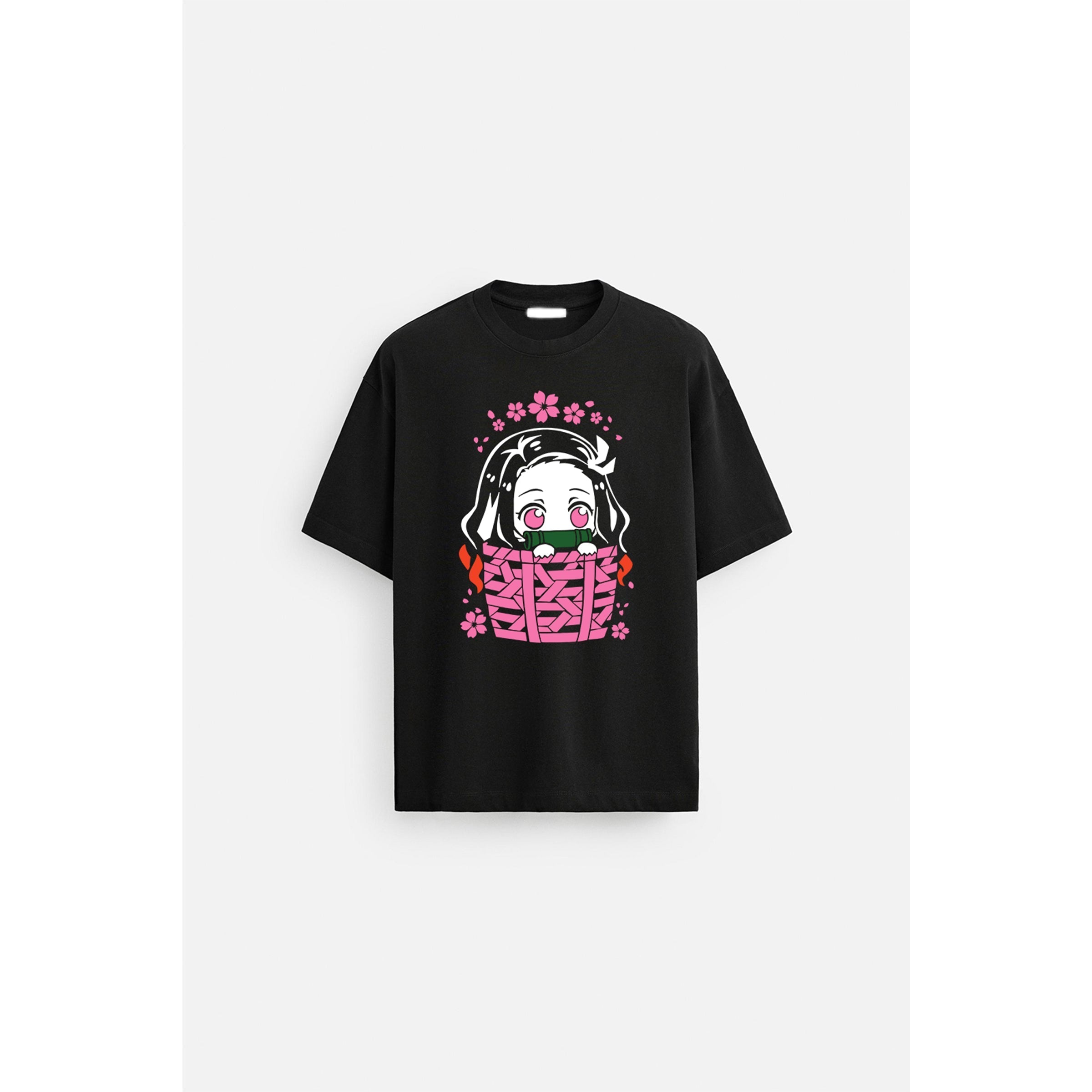 NAZUKO CHARM DEMON SLAYER OVERSIZED T SHIRT