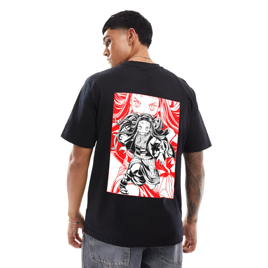NEZUKO X DEMON FORM DEMON SLAYER OVER SIZED T SHIRT