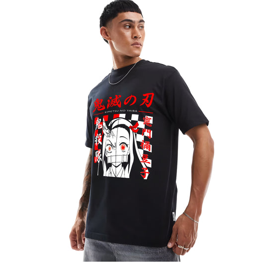 NEZUKO X DEMON FORM DEMON SLAYER OVER SIZED T SHIRT