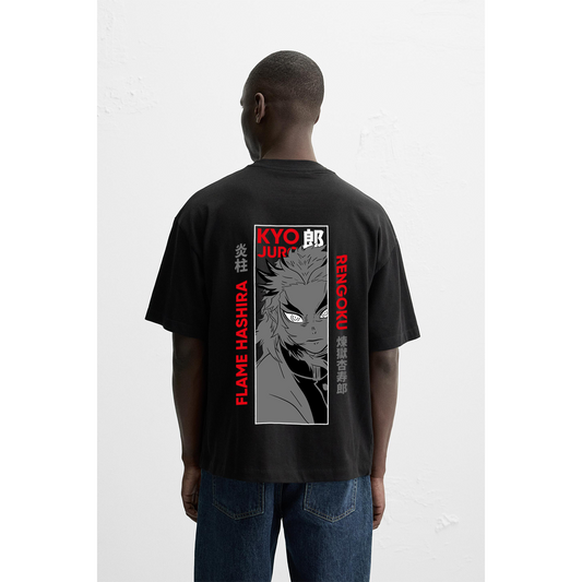 RENGOKU KYOJURO DEMON SLAYER OVER SIZED T SHIRT