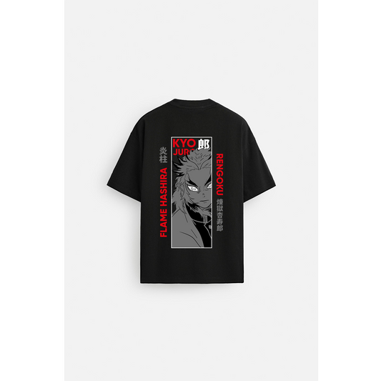RENGOKU KYOJURO DEMON SLAYER OVER SIZED T SHIRT