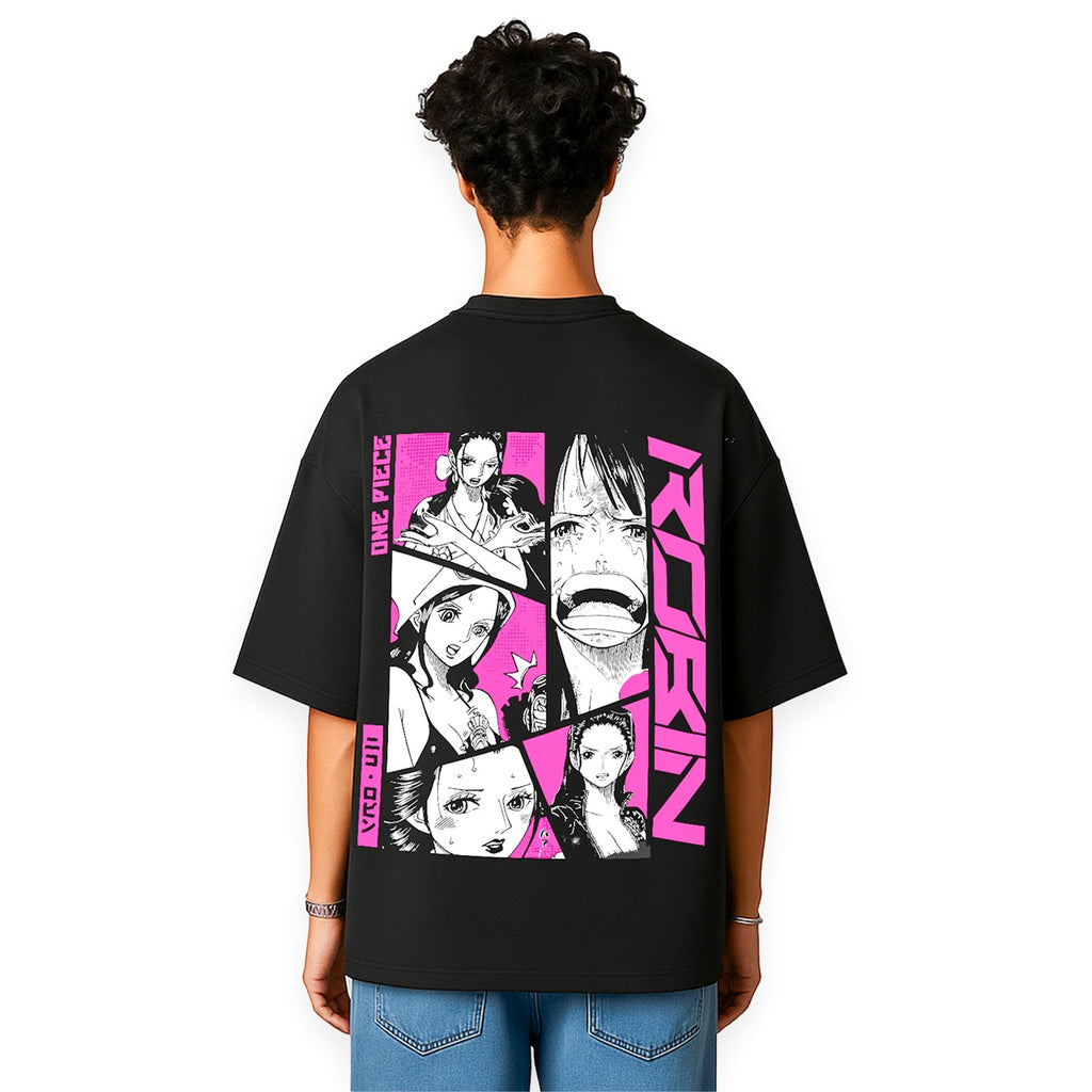 ROBIN COMIC ART OVERSIEZED T SHIRT