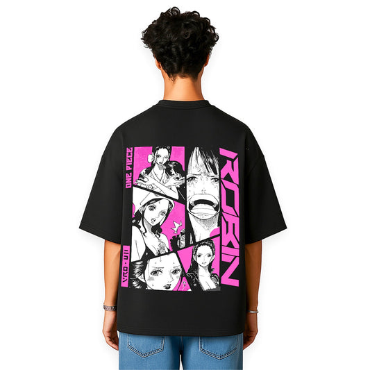 ROBIN COMIC ART OVERSIEZED T SHIRT