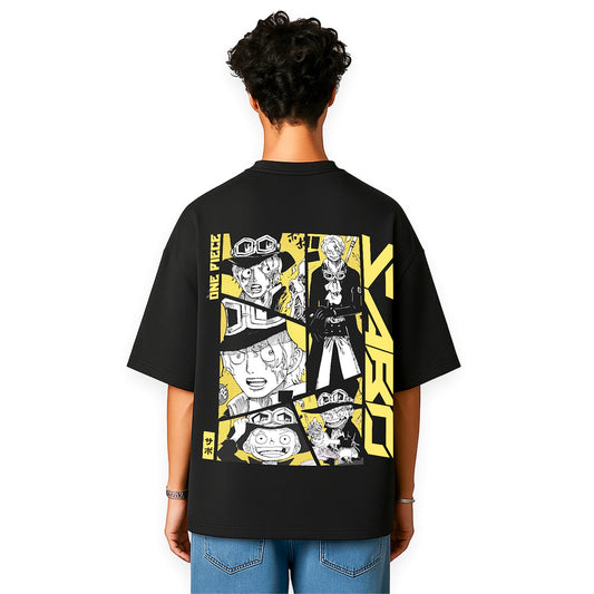 SABO COMIC ART OVERSIEZED T SHIRT