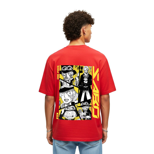 SABO COMIC ART OVERSIEZED T SHIRT