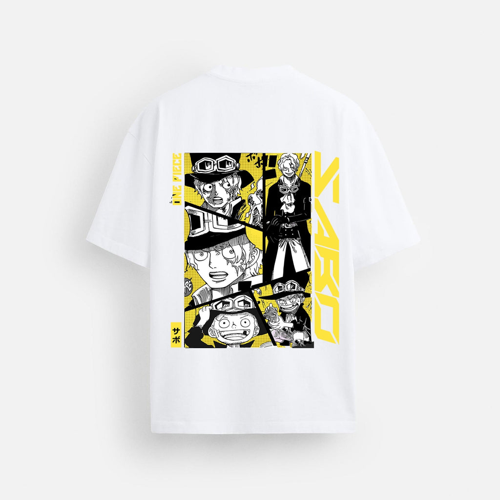 SABO COMIC ART OVERSIEZED T SHIRT