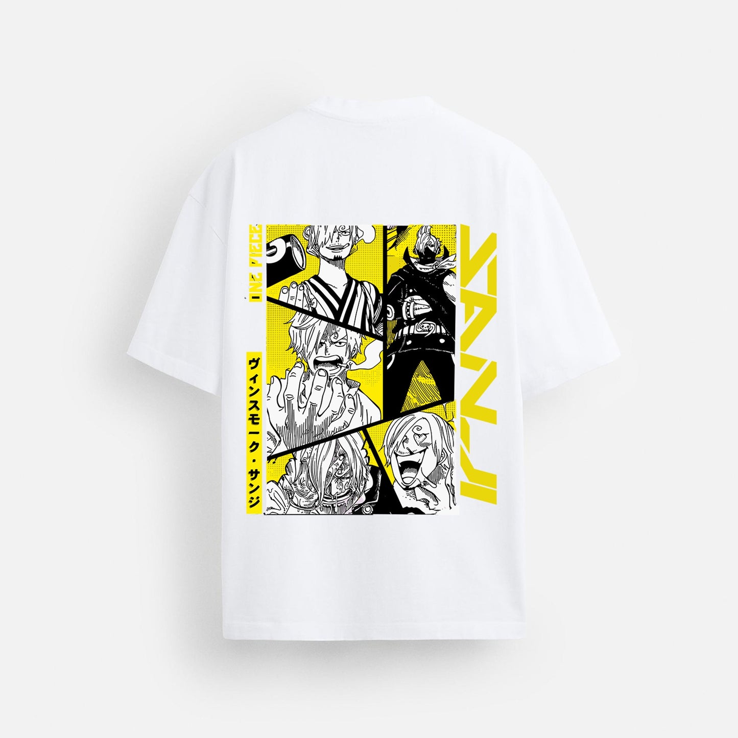 SANJI COMIC ART OVERSIEZED T SHIRT