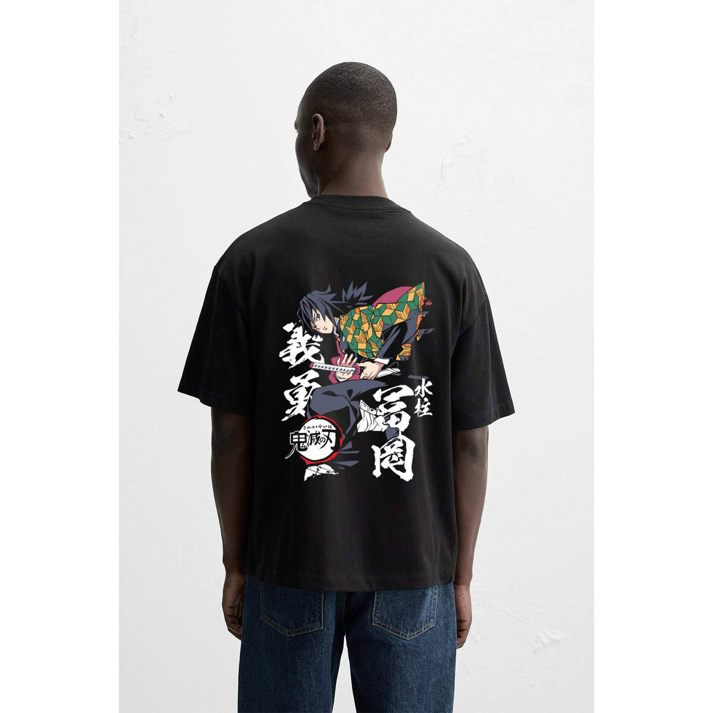 GIYU TOMIOKA DEMON SLAYER OVER SIZED T SHIRT