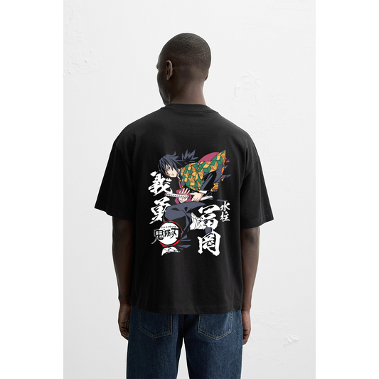 GIYU TOMIOKA DEMON SLAYER OVER SIZED T SHIRT