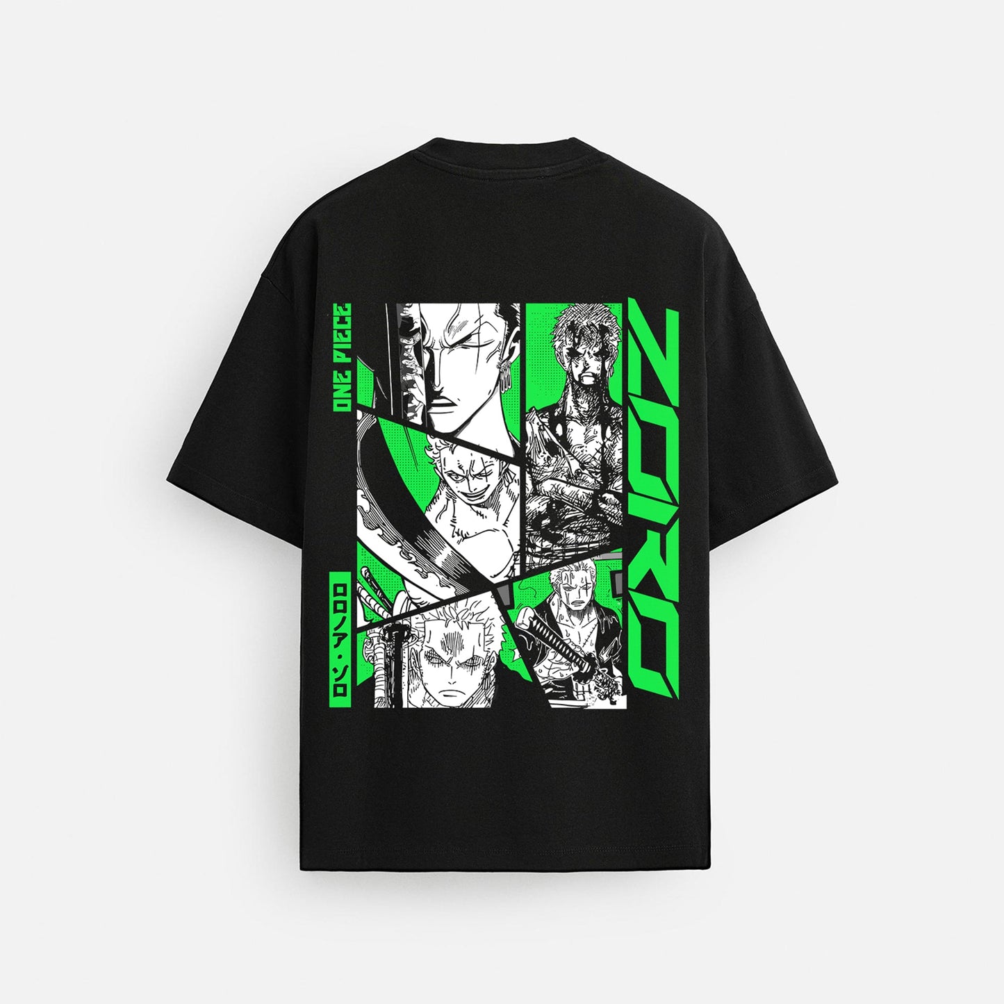 ZORO COMIC ART OVERSIEZED T SHIRT